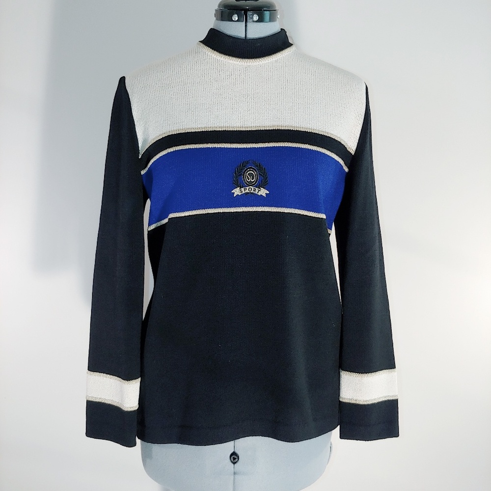 St John Sport by Marie Gray vintage sweater EUC